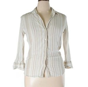 Banana Republic 3/4 Sleeve Top Size L